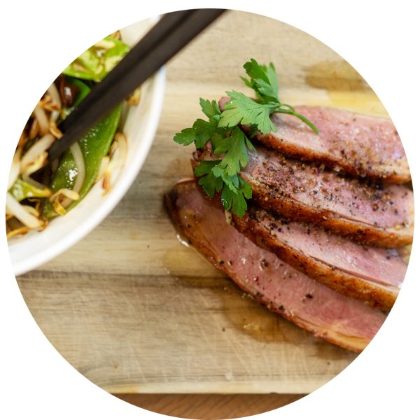 Entenbrust mit asiatischem Stir Fry